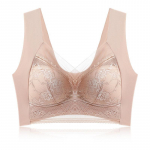 Aktiivne rinnahoidja naiste juhtmevaba Push Up pitsiga sportrinnahoidjad n&auml;htamatud seksikas pesu ilma velgedeta Sensual Gather Bralette 6L must