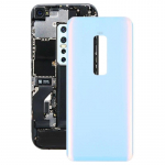 For vivo V17 Pro 1909 Glass Battery Back Cover valge