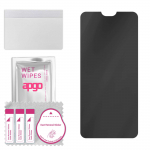 apgo Privacy Matte Hybrid protective glass compatible with Vivo V23 5G, flexible nano glass, great replacement for tempered glass, scratch-resistant,