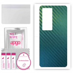apgo Protective Skin Sticker for the back compatible with Vivo IQOO Neo5S, Wrap Film, Foil, Vinyl - Pattern Carbon Chameleon CAKA1
