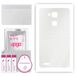 apgo Protective Skin Sticker for the back compatible with Huawei Mate 7, Wrap Film, Foil, Vinyl - Pattern Matte Transparent