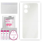 apgo Protective Skin Sticker for the back compatible with Vivo IQOO Z7i, Wrap Film, Foil, Vinyl - Pattern Matte Transparent