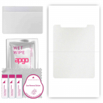 apgo Protective Skin Sticker for the back compatible with Apple iPad Wi-Fi + 3G, Wrap Film, Foil, Vinyl - Pattern Matte Transparent