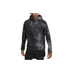 Nike Storm-FIT Running Division Logo Tie-Dye Prindiga Kapuutsiga Vabaaja Jakk Meeste Joped Must FB8550-010 XXL