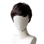 Naiste l&uuml;hike lokkis tukkidega parukas kohev loomulik v&auml;limus siidine k&otilde;rge temperatuuriga kiud keskealistele naistele Bobo s&uuml;nteetilised juuksed