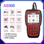 AS500 auto OBD2 skanner mootori koodilugeja OBD automaatdiagnostika autodiagnostika t&ouml;&ouml;riist OBD2 autoskanner AS500 must