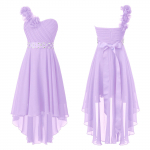 T&uuml;drukute &uuml;he &otilde;laga kleidid pidulikuks peoks, pulmadeks, lillede kandjatele, ballikleit 5-6 Years tumesinine v&auml;rv