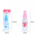 Autoreisi plastikust pihustuspudel, v&auml;ike sprei, meigiparf&uuml;&uuml;mi alampudel Travel kaasaskantav 30 ml l&auml;bipaistev pihustuspudel 30ml
