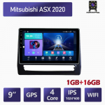 Mitsubishi ASX 2020 Autoraadio Multimeedia Video M&auml;ngija Navigatsioon GPS Android 2din 1+16GB jaoks 1+16GB