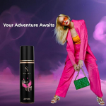 Play my Way Body Mist For Women - 200 ml | Green Floral Fruity Fragrance | With Mandarin, Musk & Vanilla Notes | Long Lasting Spray 200 ml
