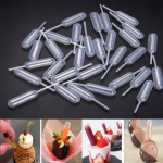 50 tk mini 4 ml plastikust pigistatavad &uuml;lekandepipetid tilguti &uuml;hekordsed pipetid