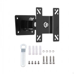TV kronstein Arvuti monitori alus Riistvara 75x75 100x100 seinale Sobib 14''-17'' tollile PVC Swivel Axle
