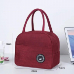 Jahedam s&ouml;&ouml;gikarp koos kanderihmaga isoleeritud &uuml;mbrisega kaasaskantav s&ouml;&ouml;gikott Toidu termokarp Vastupidav veekindel kontor sinine