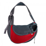 Lemmikloomakutsikakandja Hingav &otilde;ues reisikoera &otilde;lg kaasaskantav v&otilde;rk Oxford Single Comfort Sling Crossbody kott S in 2.5kg punane