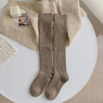 Sukad Naiste s&uuml;gistalv paksud soojad p&otilde;lvesokid naiste sukad Villane ka&scaron;miir Thermal T&uuml;drukud &uuml;hev&auml;rvilised pikad sokid sukad must