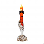 Halloweeni h&otilde;&otilde;guv pealuu &ouml;&ouml;valgus lauabaari kaubanduskeskuse rekvisiidid peokaunistus 6cmx20cm oranž