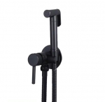 Messingist must WC-bideesegisti Kaasaskantav bideesegisti Vannitoa Shattaf Kuuma k&uuml;lma vee segisti WC-segistid Brass must