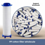 Survega du&scaron;ipeakomplekt koos massaažid&uuml;&uuml;siga &ndash; mulgustus pole vajalik Shower filter cotton