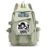 Anime One Piece Veekindel Unisex Seljakott Kerge Raamatukott Tarvikud Kirjatarbed &Otilde;pilastele Lastele Kingitus Meestele Naistele Reisimine Vabaaeg Kott Seljakott