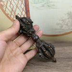 Tiibeti vana rituaal &uuml;heksa ahelaga Dorje Vajra Tiibeti budismi ripats kaelakee ehted auto kaunistus 1pcs