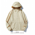 Uus suvine p&auml;ikesekaitse kapuutsiga jakk sportlik j&auml;&auml;siidist p&auml;ikesekaitsejope meestele S