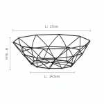 Puuviljakauss Hoiukorv Raudkunst Puuviljakorv P&otilde;hjamaade Kodu Elutuba Puuviljavaagnad Suupisted K&ouml;&ouml;k Korraldaja