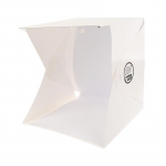 Fotograafia LED-valgustite tuba Fotostuudio valgustelk pehme kasti taustade fotokast Dslr-kaamera jaoks 22 cm kaasaskantav kokkupandav valguskast onesize