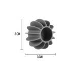 Silicone Magic pesupall Korduvkasutatavad riided Juuksepuhastust&ouml;&ouml;riist Lemmikloomade karvade eemaldaja pesumasin Kassikarvap&uuml;&uuml;dja ​​pesupall 1pcs valge