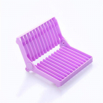Plastikust kandiku riiul 20*15 cm praktiline lauan&otilde;u riiul Ruumi s&auml;&auml;stev &auml;ravoolurestid 1 k&ouml;&ouml;gitarvikute komplekt lilla