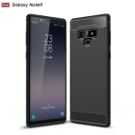 Samsung Galaxy Note9 silikoon&uuml;mbrisele, s&uuml;sinikkiust tagakaas Galaxy note 9 pehmele p&otilde;rutuskindlale nutitelefoni &uuml;mbrisele Samsung Note 9 must
