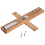 1 tk kuumakindel puidust liivakell seinale kinnitatav keskkonnas&otilde;bralik kell kollane