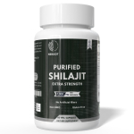 Shilajiti ekstrakt -100% puhas, loodusliku energia suurendaja, toetab eluj&otilde;udu ja vastupidavust Pack = 300 Capsules white
