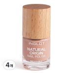 Inglot Origin Nail Polish 8ml, 13, 4 pieces beige