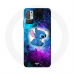 Coque Maniacase pour Redmi Note 10T 5G Stitch ohana espace color&eacute;
