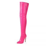 Uued seksikad Stiletto k&otilde;rged kontsad &uuml;le p&otilde;lve Pikad saapad Naiste reie k&otilde;rged saapad &Ouml;&ouml;klubi Tantsufeti&scaron;i kingad Daami suur suurus 45 46 6.5