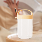 Overnight Oats Container on The Go Leakproof Take and Yogurt Cup Salad Meal Prep Jar for sinine