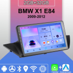 Android Carplay autoraadio BMW X1 E84 2009-2012 multimeediumipleieri peakomplekti stereo GPS-navigatsioon BT WIFI 2+32GB 2+32GB