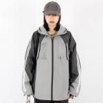 T&auml;navar&otilde;ivad Techwear jakk Naiste Tuulejoped Vintage Harajuku Oversize Spordijoped v&auml;litingimustes lukuga kapuutsiga anorak mantel M hall