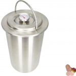 Singivalmistaja 304 roostevabast terasest lihapressi v&otilde;ileib koos termomeetriga toiduvalmistamise tarvikutega