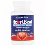 Nature's Plus- HeartBeat, Kardiovaskulaarse toe jaoks, 90 s&uuml;damekujulist tabletti