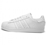 Adidas Superstar Scored Nahast - Kolmekordne Valge Unisex Tossud AQ8334 36