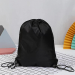 210D pol&uuml;ester veekindel kokkupandav komplekt taskukaupluse seljakott rongikott Unisex must