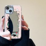 Mobiiltelefoni&uuml;mbrised iPhone 11 13 XR 15 Pro Max 12 14 Pro Max &uuml;mbris iPhone 16 XS Max Mirror kaitse&uuml;mbris Peegel peen multikas veekindel iPhone 11 Pro Max h&otilde;bedane liivav&auml;rv