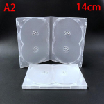 1 tk plastikust &uuml;he-/kahe-/3/4-osalised plaadid, CD-m&auml;ngija &uuml;mbrise kate, paksendatud CD-dvd-plaadi kaitsekarbi korraldaja as the picture