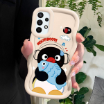 V&auml;rvitud mustriga Big Wave Edge pehmest silikoonmaterjalist Macaron telefoni&uuml;mbris, p&otilde;rutuskindel kaitsev kummist korpus Samsung Xiaomi Poco Redmi jaoks Redmi A4 sinine