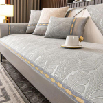 Moodne Jacquard diivanir&auml;tik nelja hooaja universaalne sektsioondiivani kate elutuppa, libisemisvastane diivanikate, mitte terve komplekt 70x70