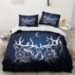 T&auml;ht Unep&uuml;&uuml;dja 3D Voodipesukomplekt Fantastiline Sulg Mandala Luksuslik Tekikate Komplektid Tekk Tekikate Kuninganna Kuningas &Uuml;he Inimese Suurus EU single(135x200cm)