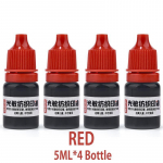 20 ml DIY kangast tekstiilist pitser tempel tr&uuml;ki&otilde;li t&auml;itmistint valgustundlik riietele tempel puit metall paber klaasplast must