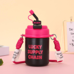 Uus Loov K&otilde;rrega Kohvitass T&uuml;drukud Kannavad Seljakotiga K&ouml;iega K&otilde;rrega Tass Suure Mahutavusega Kahekordne Joogin&otilde;u Vaakumn&otilde;u 500ml