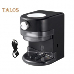 Seinale paigaldatav automaatne hambapasta dosaator, reguleeritav maht, lihtne paigaldada, universaalne, laetav elektriline hambapasta pigistaja must